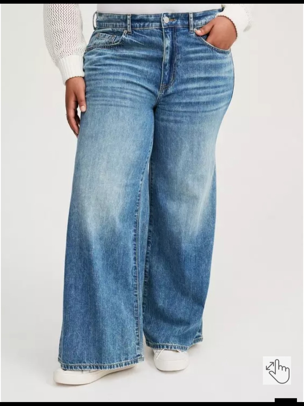 Torrid High-Rise Baggy Wide Leg Jeans